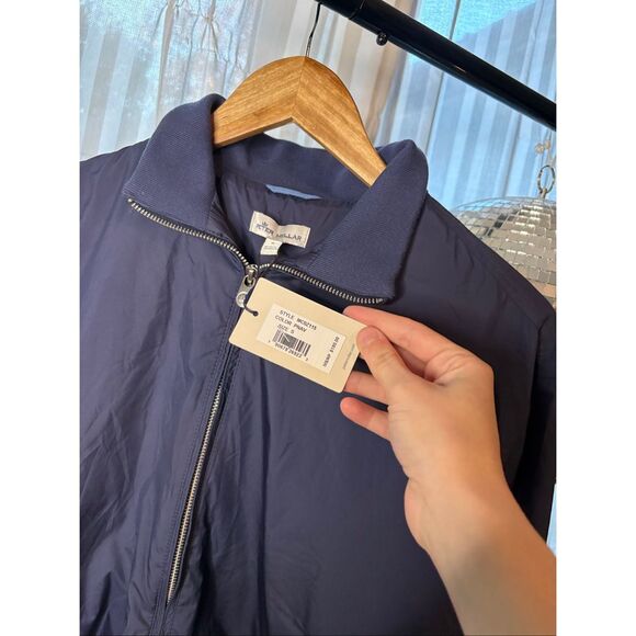 NWT Peter Millar Blue Full Zip Jacket - Picture 3 of 5